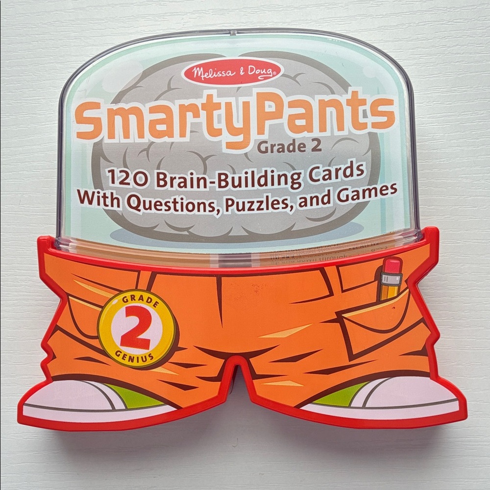 Melissa & Doug SmartyPants Brain-Building Question Puzzle Game Cards 2nd Grade - Picture 2 of 11